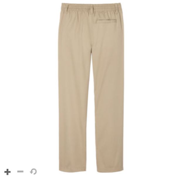 French Toast Boys Pull on Relaxed Khaki Pants Beige (Size: 18H)