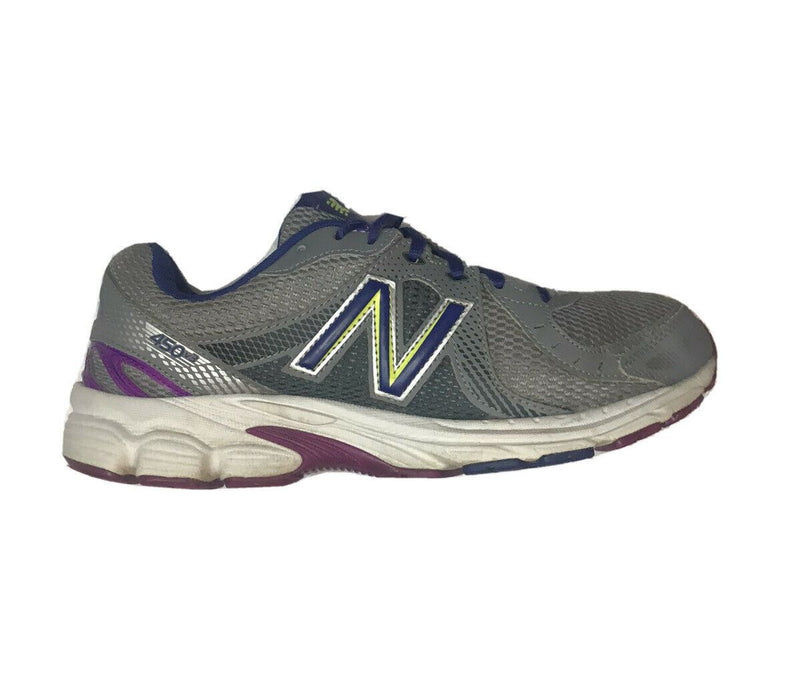 New Balance 450v3 Gray Purple Running Shoes Women's (Size: 11) W450GV3