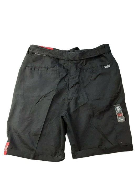 Blue Gear Men's Light Weight Belted Cargo Shorts Black (Size: 38 x 9)NWT