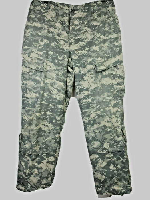 U.S. Military ACU Digital Ripstop Flame Retardent Camo Trouser (Size: Large-L)