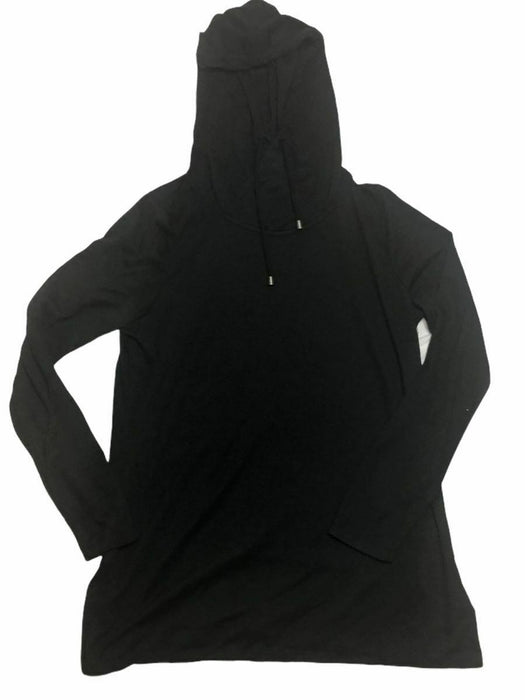 Premise Women's Soft Cotton Long Sleeve Hoodie Black (Size: Small) NWT