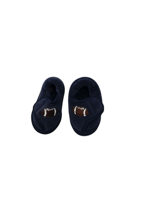 Toddler Football Navy House Slippers (Size: 3-4)