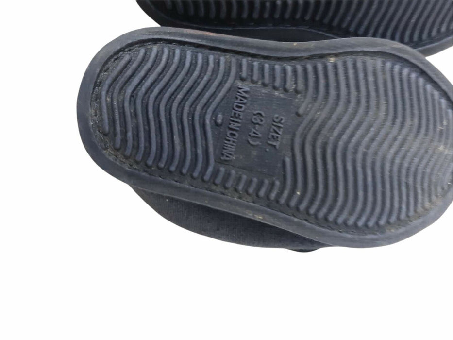 Toddler Football Navy House Slippers (Size: 3-4)