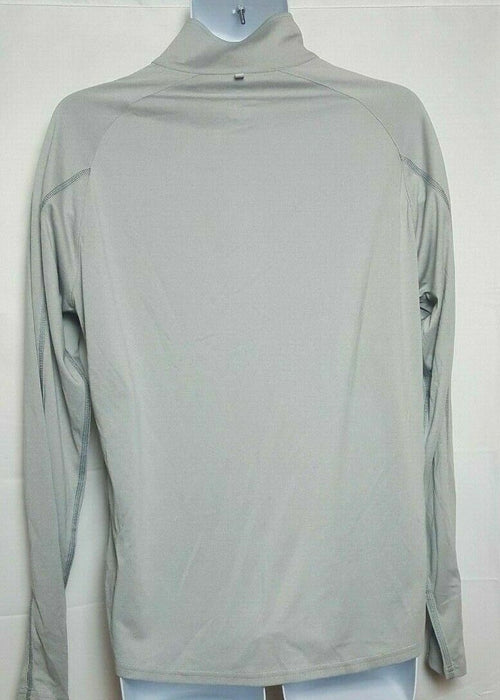 Elevate Quarter Zip Active Pullover Light Weight Sweater Gray Men's (Size: M)