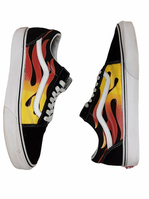 Vans Flame Old Skool OTW Red Skateboarding Shoes Men's (Size: 10) 500714