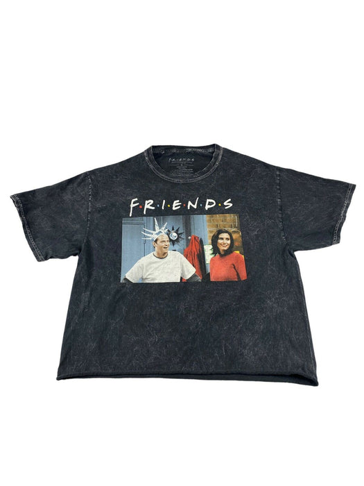 Friends Women's Black Stone Crop Top (Size: M)