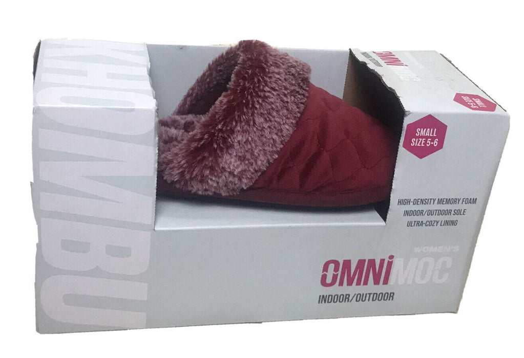 Khombu Omnimoc Cozy Indoor/Outdoor Slippers Women's (Size: Small 5-6)