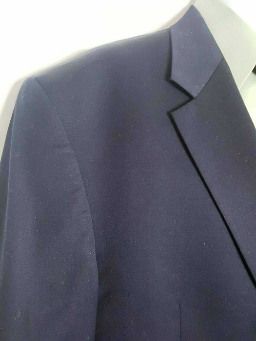 Champs | Executive Blazer 100% Wool w/ Bass Buttons | Blue (Size: 46 R)