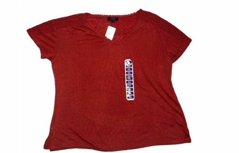 Modern Canvas Nobby Summer Tee Top Cherry (Size: XXL)