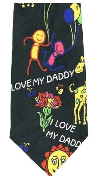 Ralph Marlin | "I Love My Dad" Daddy's Father's Day Tie 1999