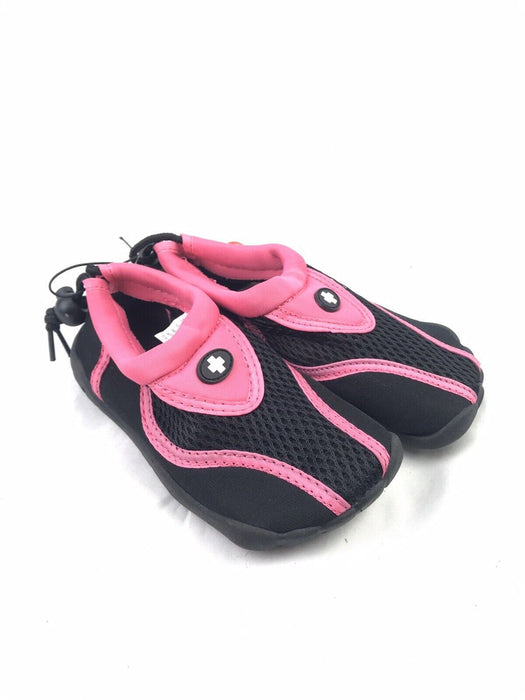 Official Lifeguard Toddler Black & Pink Water Activity Shoes (Size: 7/8)