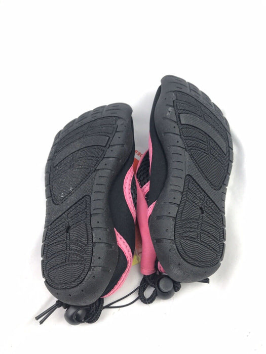 Official Lifeguard Toddler Black & Pink Water Activity Shoes (Size: 7/8)