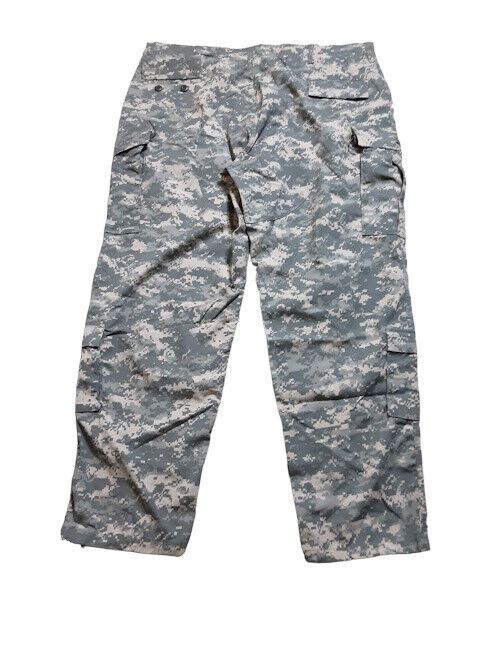 U.S. Military Men's ACU Digital Camouflage Cargo Trousers (Size: Medium-Long)