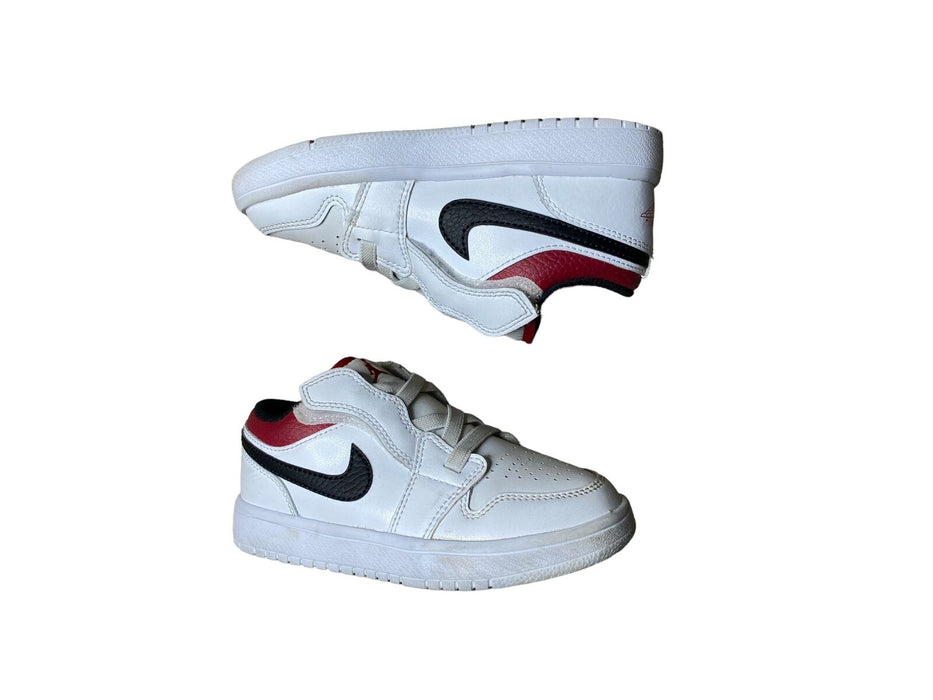 Jordan 1 Low ALT White Red Basketball Shoes Toddler Boys (Size: 12c) BQ6066-118