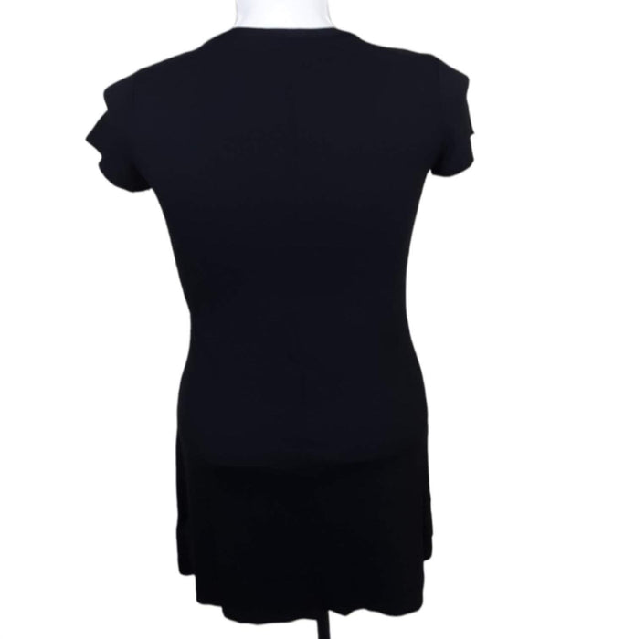 Olivia Rae Women's Black Tunic Top (Size: L)