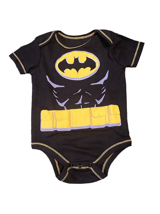 Batman Baby One Piece Black/Yellow (Size: 6-9 M)