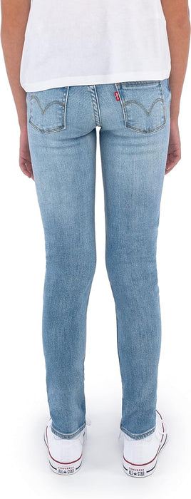 Levi's 710 Girls Super Skinny Med Wash Blue Jeans (Size: 8) NWT!