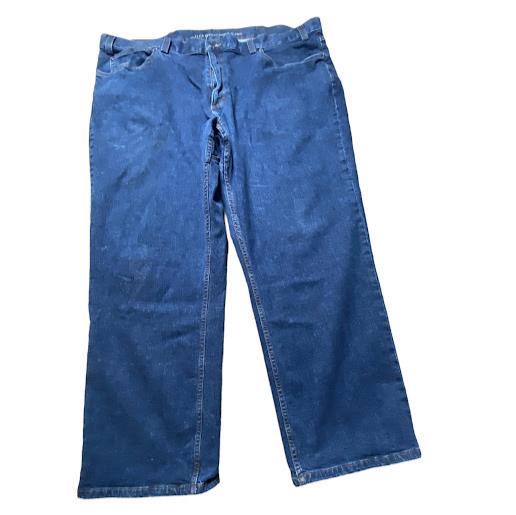 Duluth Trading Men's Flex Weekender Dark Wash Jeans Blue (Size: 46 x 30)