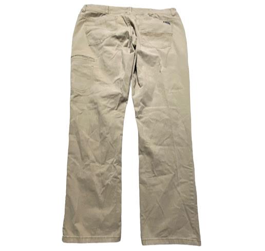 G.H. Bass & Co Men's Cargo Canvas 6 Pocket Pants Tan (Size: 40 x 34)