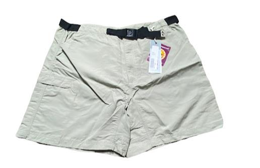 Sportif USA Men's Belted Cargo Shorts Beige (Size: XXL) NWT