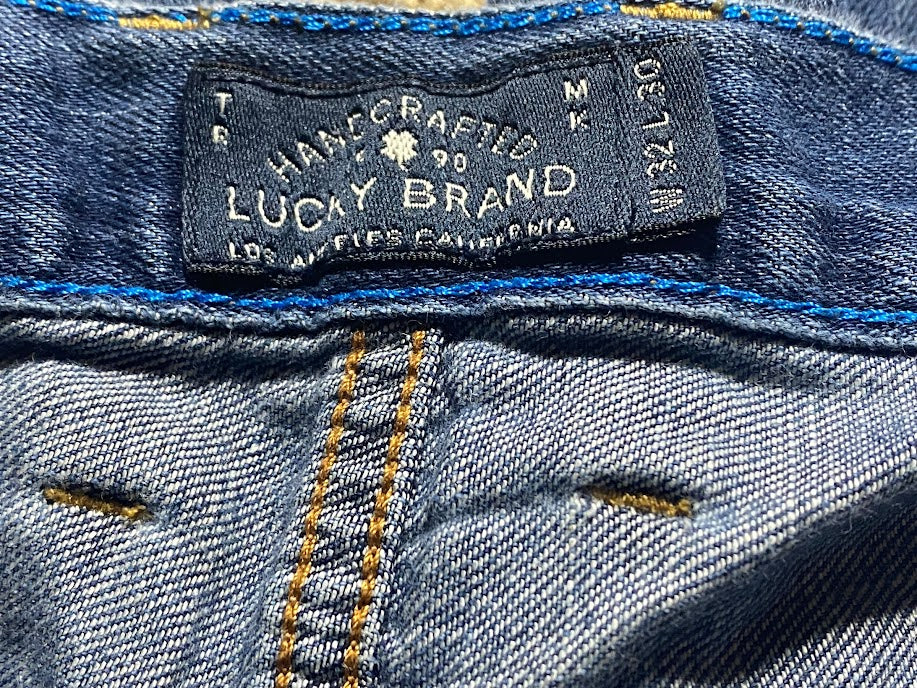 Lucky Brand 221 Men's Original Straight Medium Wash Jeans Blue (Size: 32 x 30)