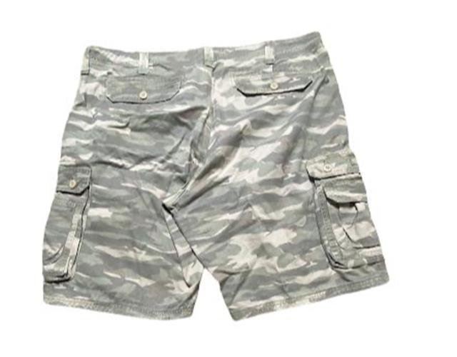 Lee Men's Cargo Camouflage Shorts Green (Size: 42 x 12)