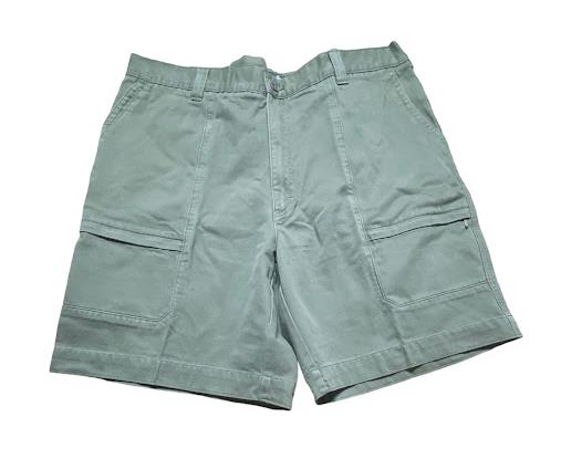 Wool Rich Men's 6-Pocket Cargo Shorts Olive Green (Size: 42 x 9) NWT