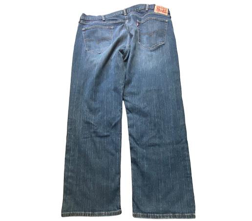 Levi's 559 Men's Relaxed Straight Fit Dark Wash Jeans Blue (Size: 44 x 32)