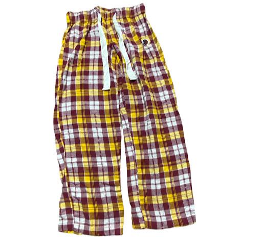 Washington Redskins Women's NFL Team Apparel Plaid Pajama Pants Burgundy (S)