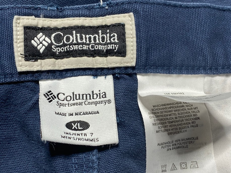 Columbia Sportswear Men's 6-Pocket Cargo Shorts Blue (Size: XL) NWT