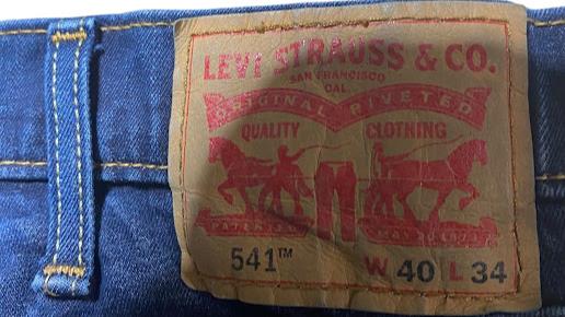 Levi's 541 Men's Athletic Stretch Taper Flex Med Wash Jeans Blue (Size: 40 x 34)