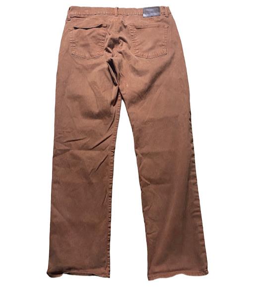 Lucky Brand Men's 363 Straight Leg Jeans Rust Brown (Size: 34 x 32)