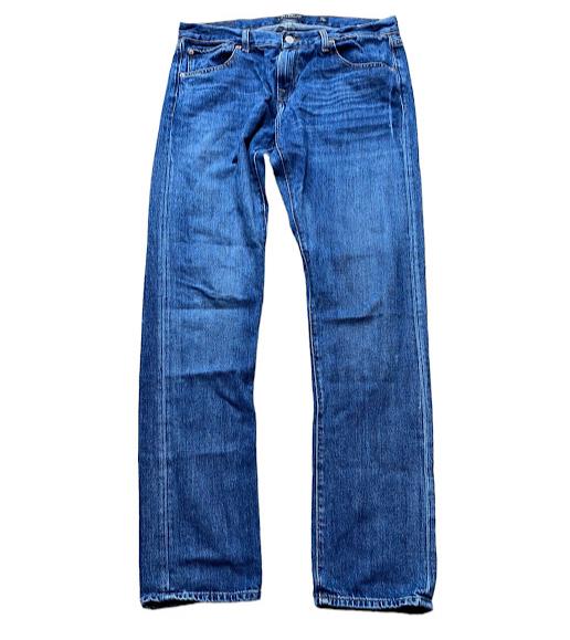 Lucky Brand Men's 110 Skinny Fit Medium Wash Jeans Blue (Size: 32 x 32)