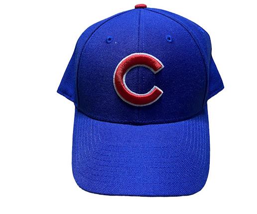 Chicago Cubs MLB Men's 47 Adjustable One SizeTeam Logo Hat Blue