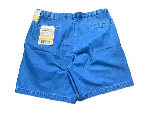 Haggar Men's Comfort Equippen Medium Wash Denim Shorts Blue (Size: 42 x 8) NWT