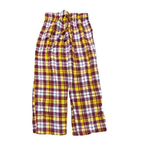 Washington Redskins Women's NFL Team Apparel Plaid Pajama Pants Burgundy (S)