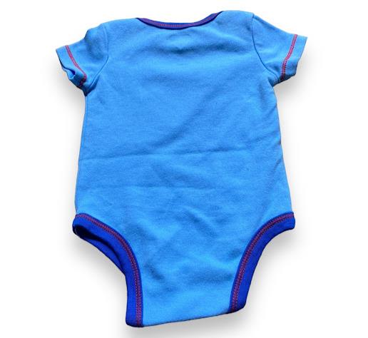 Superman Baby Boys Daily Planet One Piece Blue (Size: 0-3M)