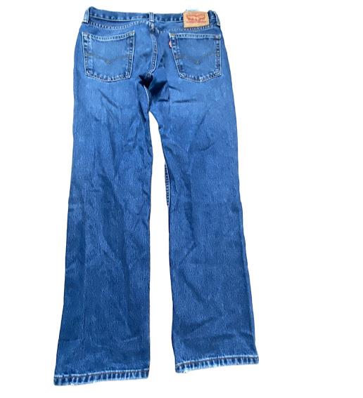 Levi's 514 Men's Original Slim Straight Fit Jeans Blue (Size: 32 x 30)