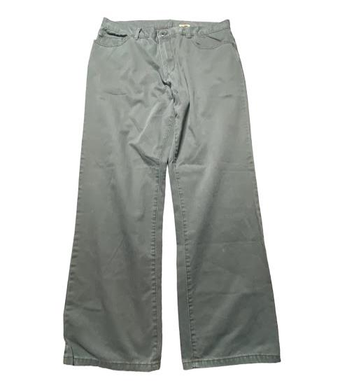 Timberland Men's Work Straight Fit Chino Pants Olive Green (Size: 36 x 30)