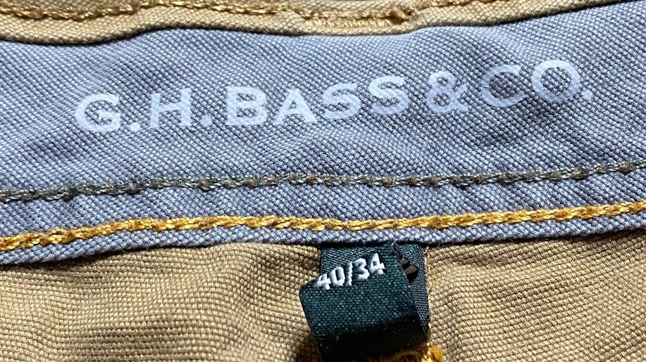 G.H. Bass & Co Men's Cargo Canvas 6 Pocket Pants Tan (Size: 40 x 34)