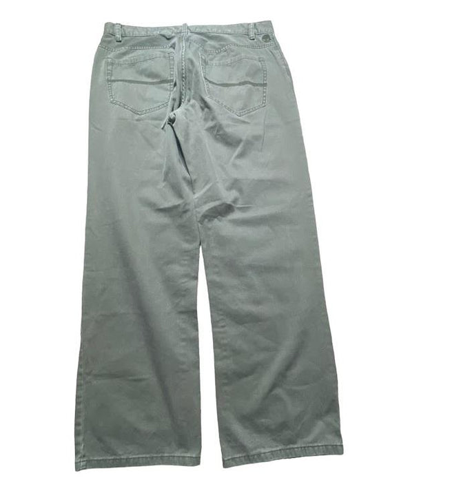 Timberland Men's Work Straight Fit Chino Pants Olive Green (Size: 36 x 30)