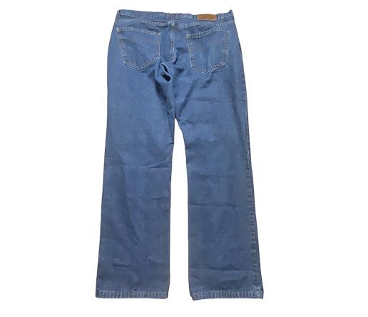 Beverly Hills Polo Club Men's Regular Fit Dark Wash Blue Jeans (Size: 38 x 32)