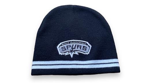 San Antonio Men's Spurs Beanie Hat Black (Size: One Size)