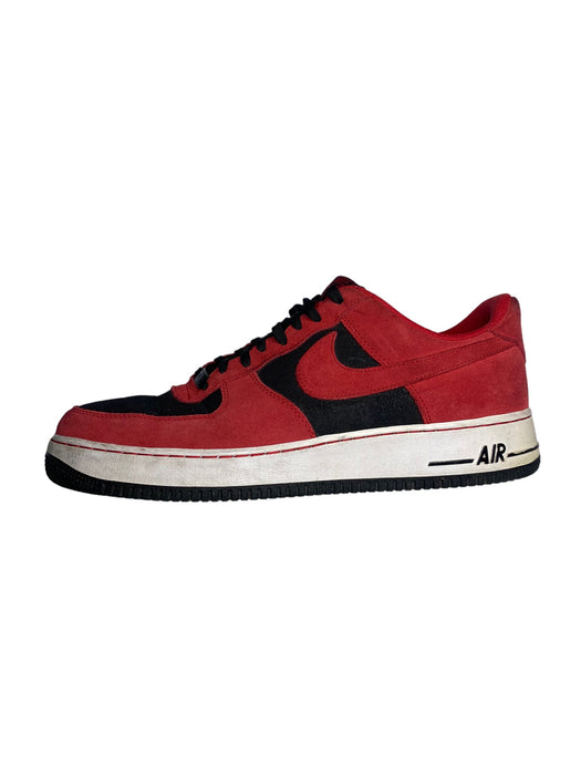 Nike Air Force 1 Lo Reverse Bred Suede Basketball Shoes Men (Sz: 13) 488298-619