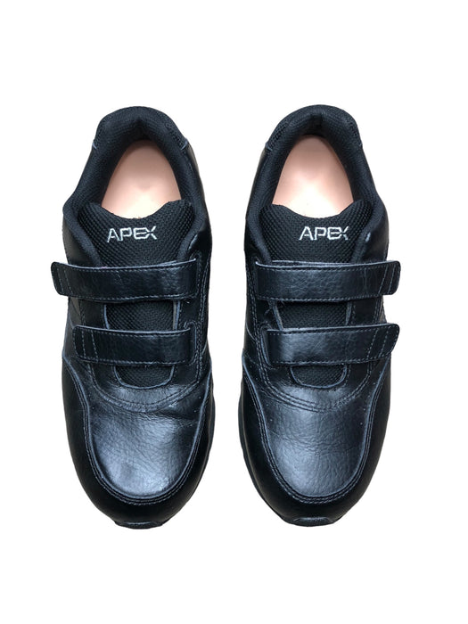 Apex Ambulator Athletic Conform Double Strap Black Active Shoes Men (Sz: 10 XW)