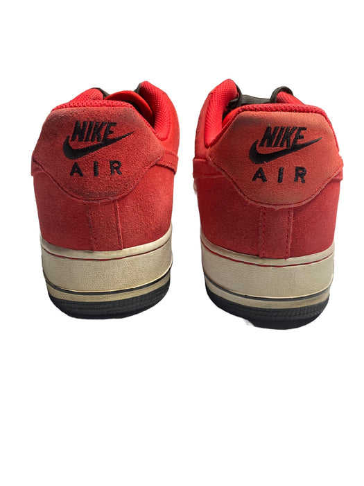 Nike Air Force 1 Lo Reverse Bred Suede Basketball Shoes Men (Sz: 13) 488298-619