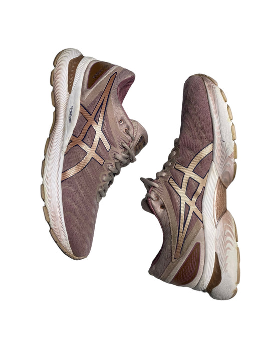 Asics Gel-Nimbus 22 Pink White Running Shoes Women's (Size: 10) 1012A587