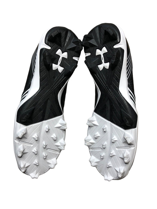 Under Armour Glyde RM Black White Softball Cleats Women's (Size: 9) 1297334-011