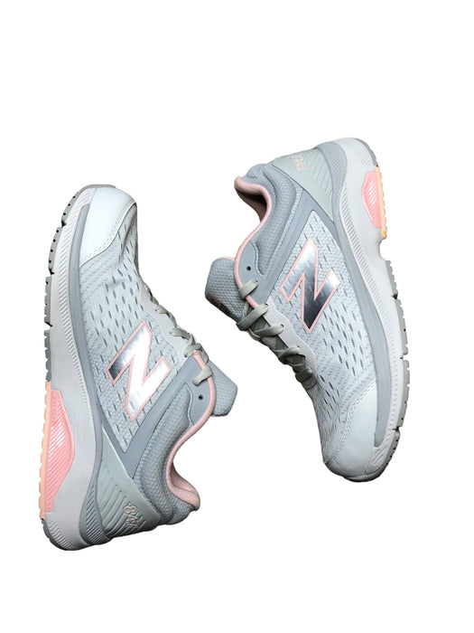 New Balance 847v4 Pink Gray Walking Running Shoes Women's (Size: 10) WW847LW4