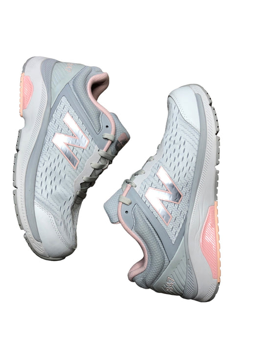 New Balance 847v4 Pink Gray Walking Running Shoes Women's (Size: 10) WW847LW4